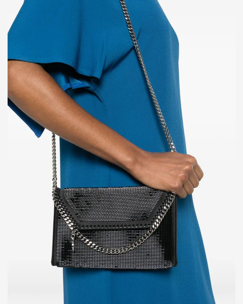 Stella McCartney Falabella Clutch — Black Black