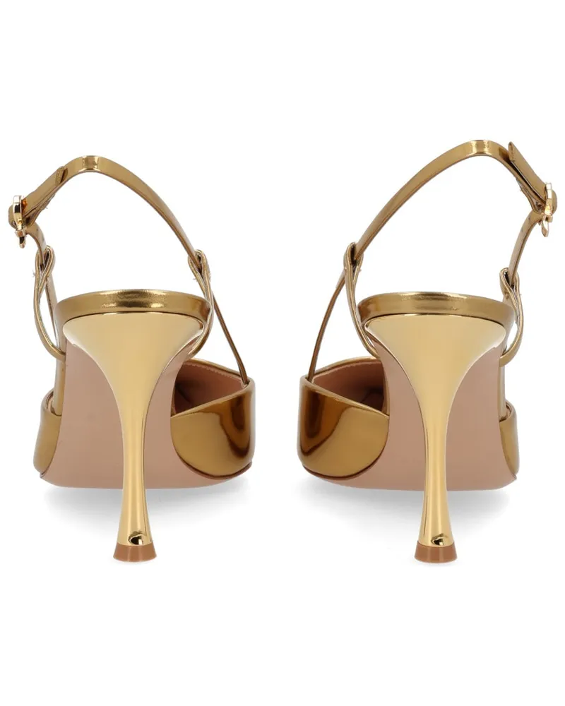 Gianvito Rossi Pump — Gold Gold