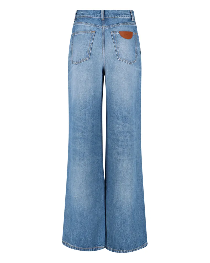 Chloé Women's Chloè Jeans Blue Outer Shell: Cotton Blue