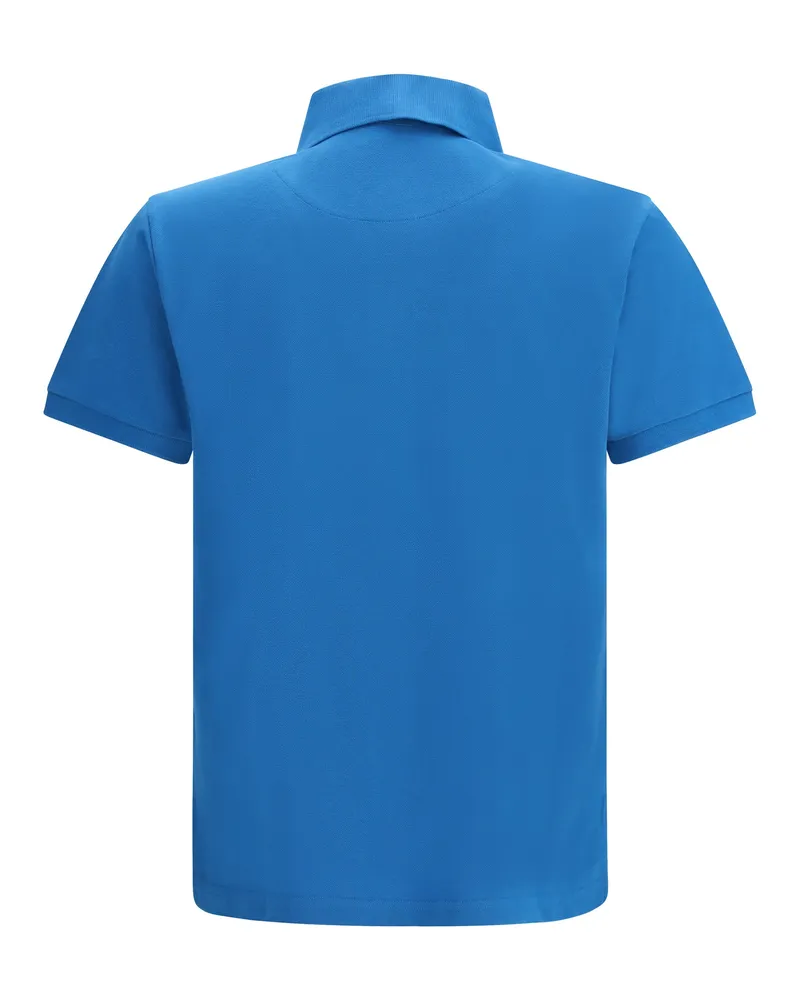 Etro Men's Roma Polo Shirt B0959 Cotton T-shirts And Polos Blue