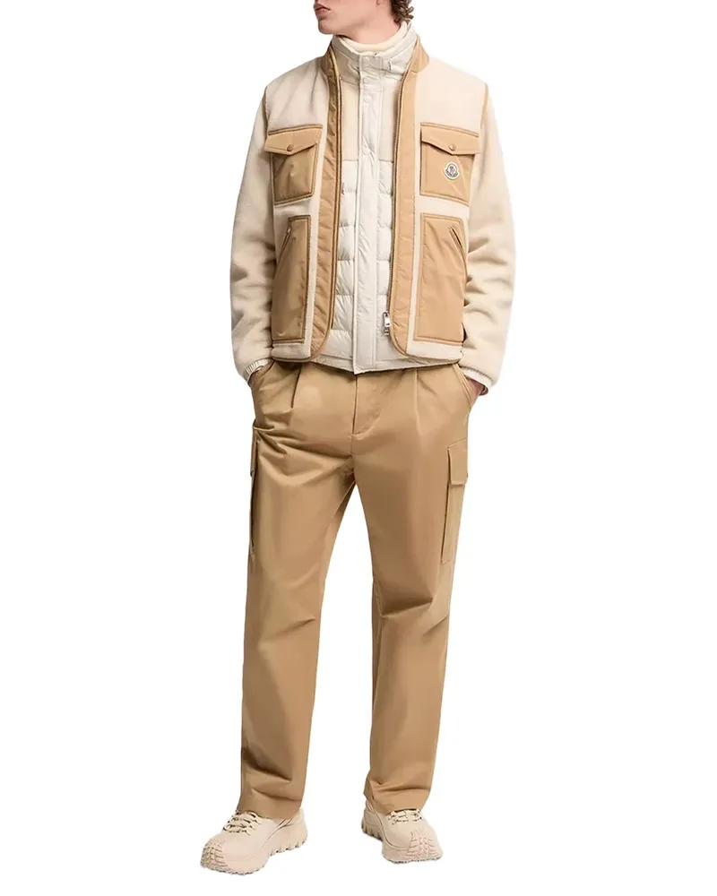 Moncler Karakai Gilet — Beige Beige