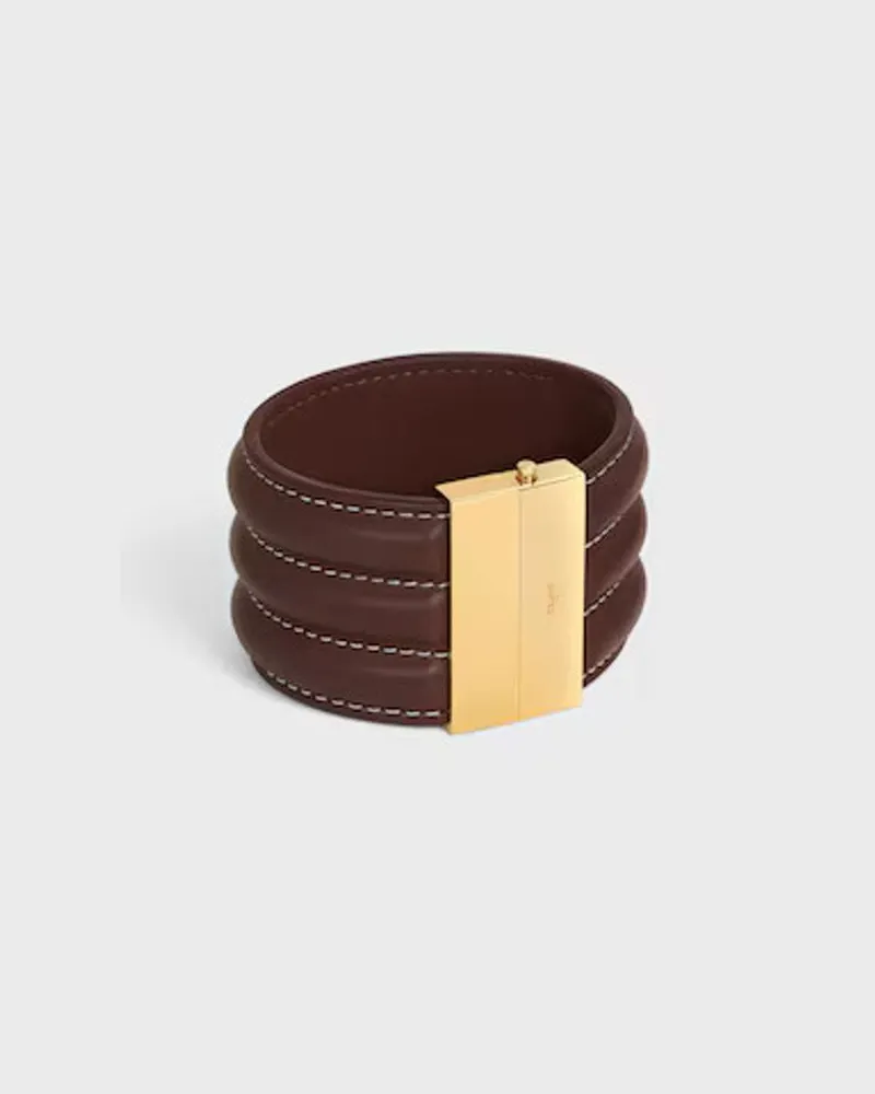 Celine H25 Bracelet — Brown Brown