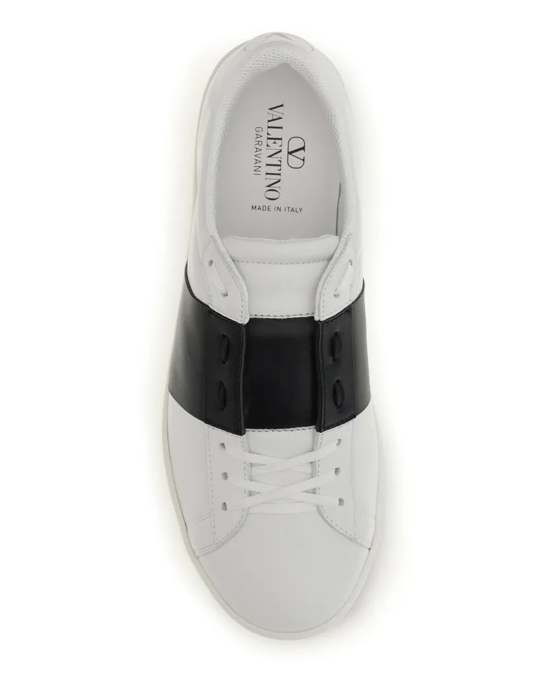 Valentino Garavani Men's Sneakers Open White-Black White-Black-Black-White Trainers White-black/black/white White