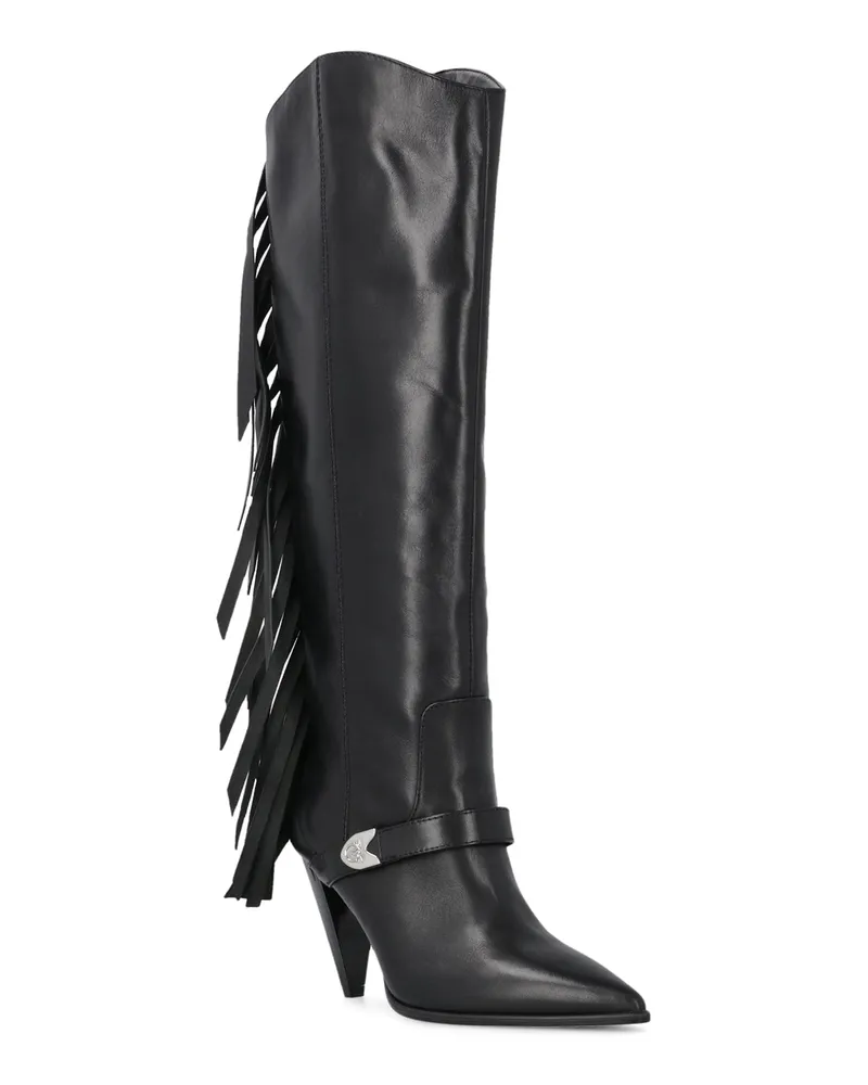 Pinko Women's Boots Vane 03 Nappa Black Black