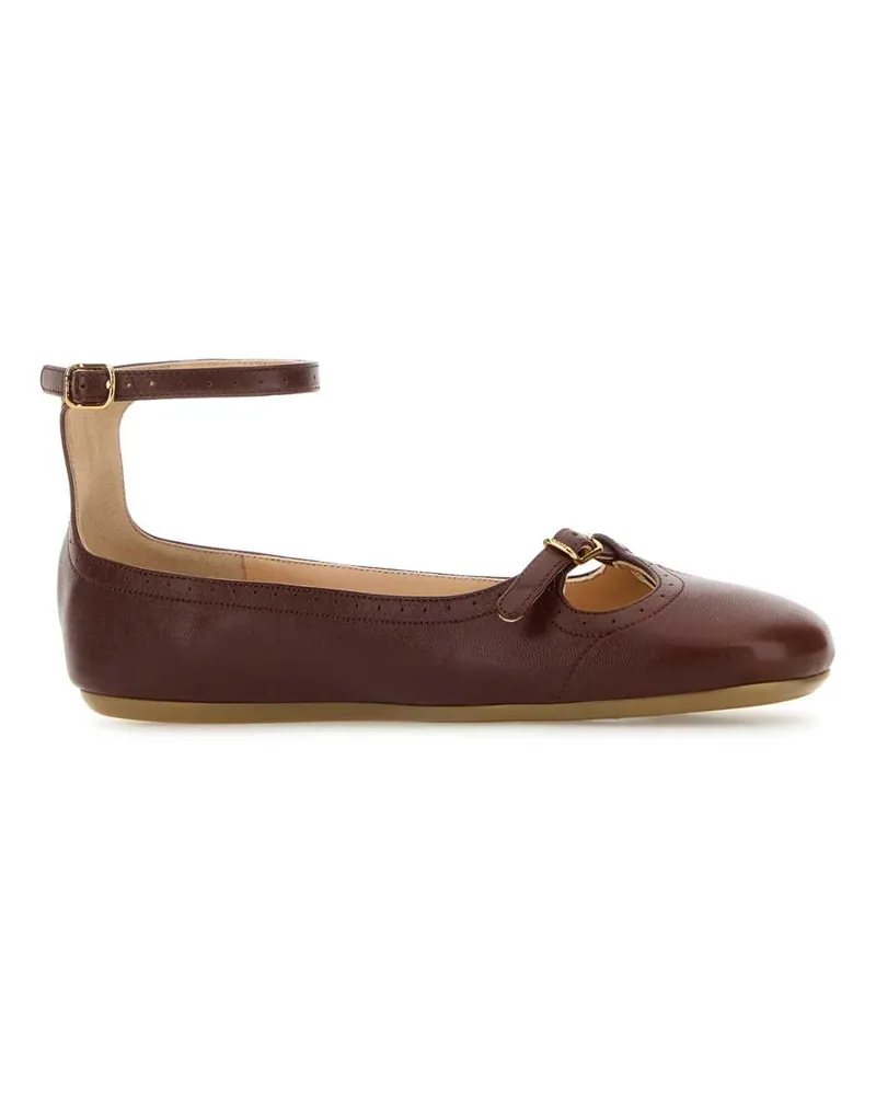 Chloé Misty Ballerinas — Brown Brown