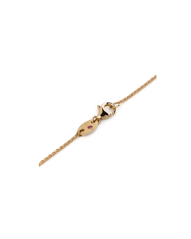 Roberto Coin 18kt Yellow Gold Diamonds Love By The Yard Necklace Continuty Yellow