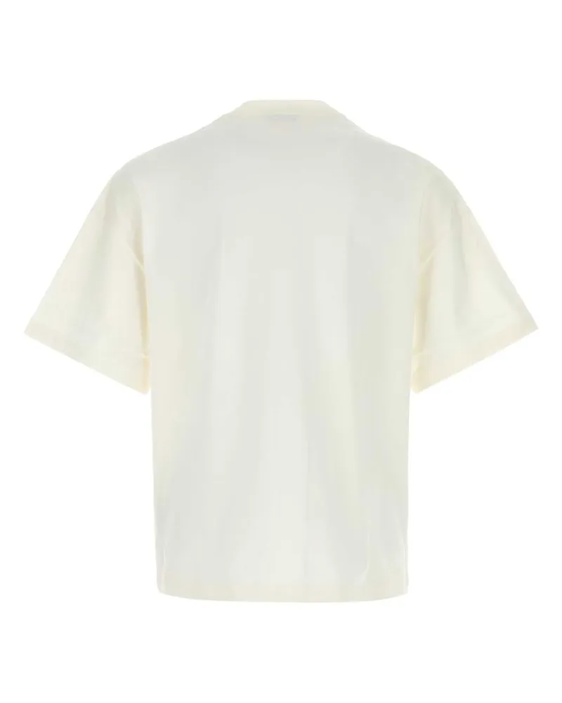 Jil Sander Men's Cotton T-Shirt White White