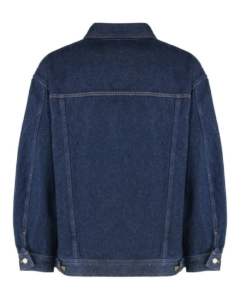 A.P.C. Men's Elvis Denim Jacket Cotton Navy