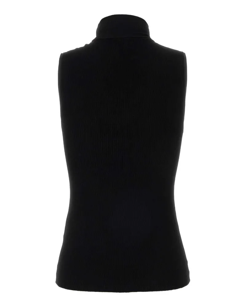 Loewe Women Black Knit Top Maglie Black