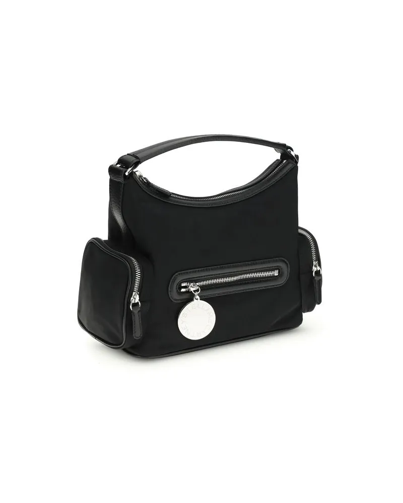 Stella McCartney Women's Black Other Fibres Shoulder Bag Black