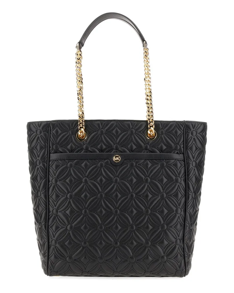 Michael Kors Women's Blaire Shoulder Bag Black Leather Black