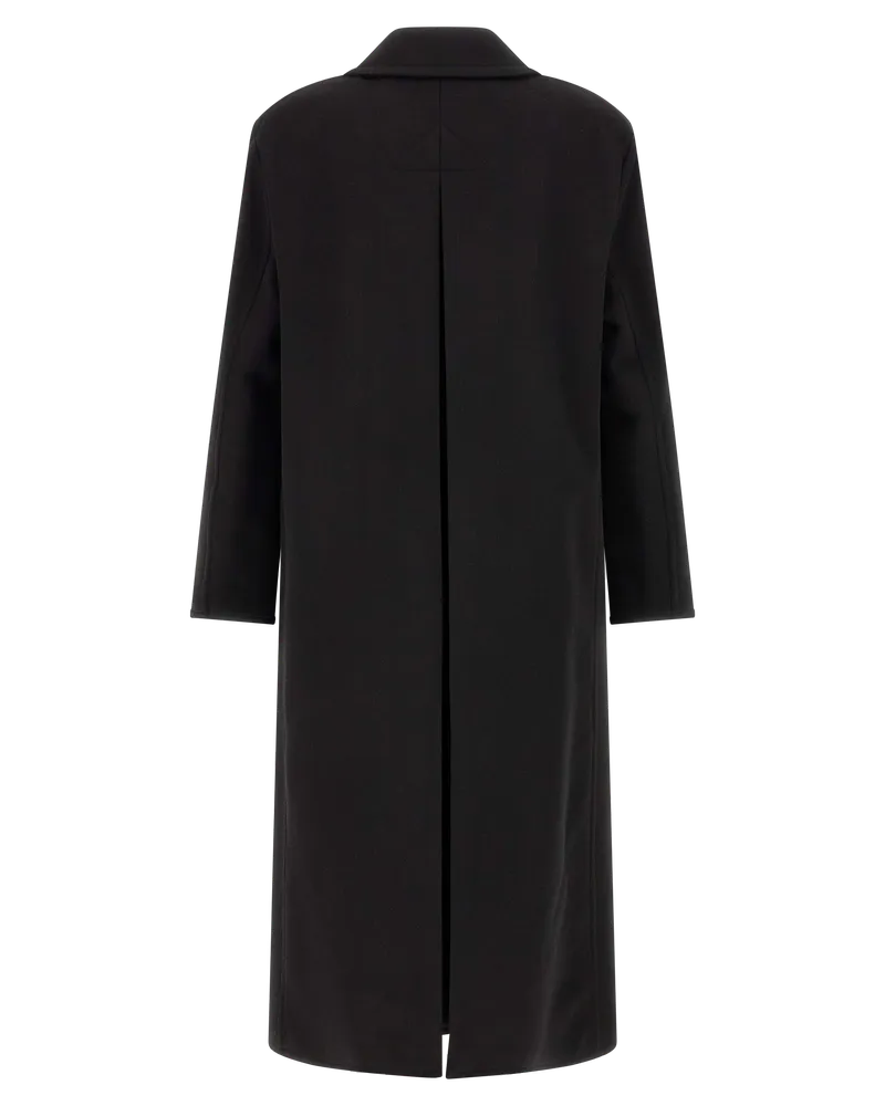 Tom Ford Men's Black Virgin Wool Coat Clothing Black