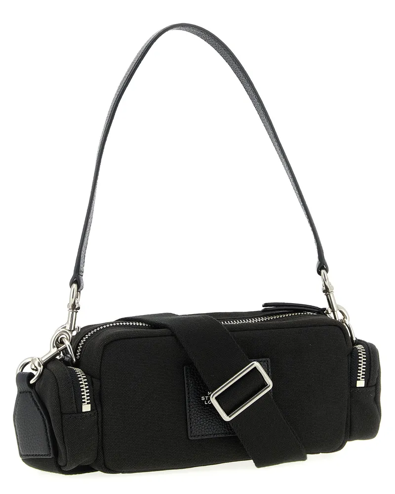 Marc Jacobs Women's Black Cotton Shoulder Bag Black