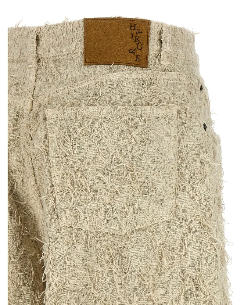 Haikure Becky Bermuda Shorts — Cream Cream