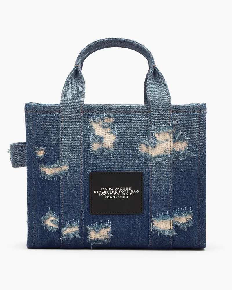 Marc Jacobs Women's Tote Bag Blue Cotton - Tote-Bags Blue