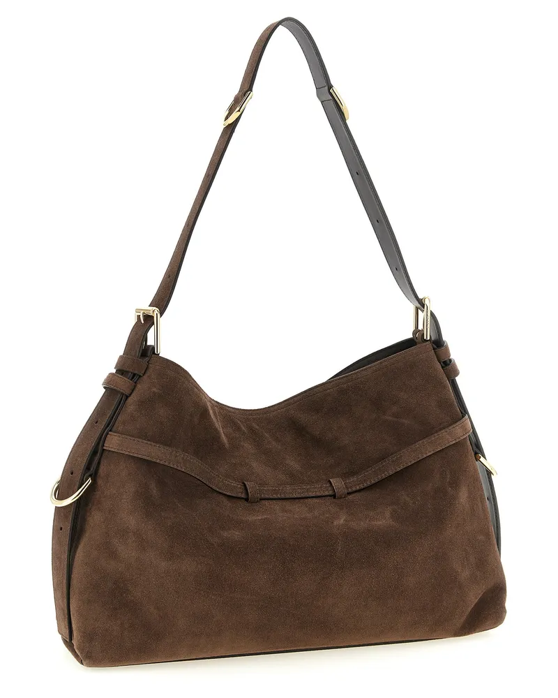 Givenchy Women's Brown Calfskin Shoulder Bag Brown