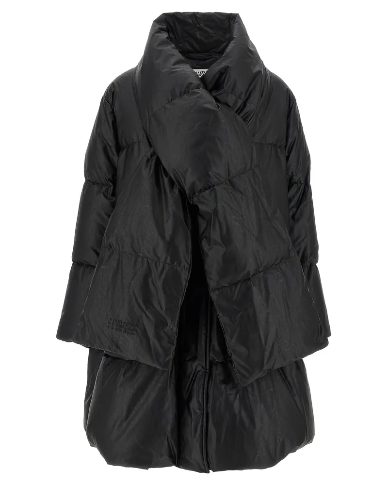 Maison Margiela Women Black Viscose Coat Clothing Black