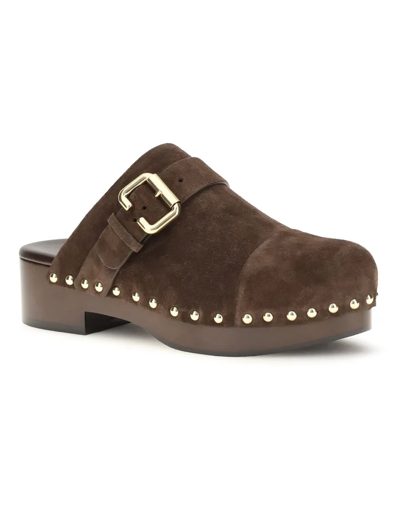 Chloé Women's Jeannette Clog Mules Chocolate Brown Sandal Brown