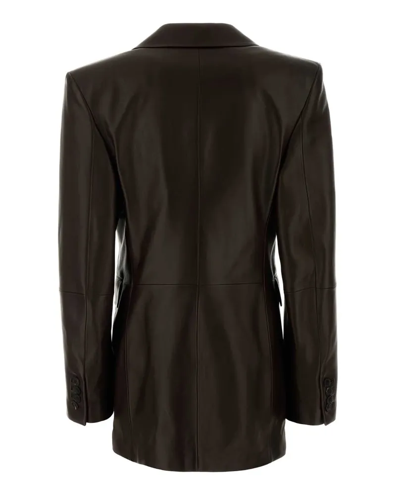 Saint Laurent Tailleur Blazer — Brown Brown
