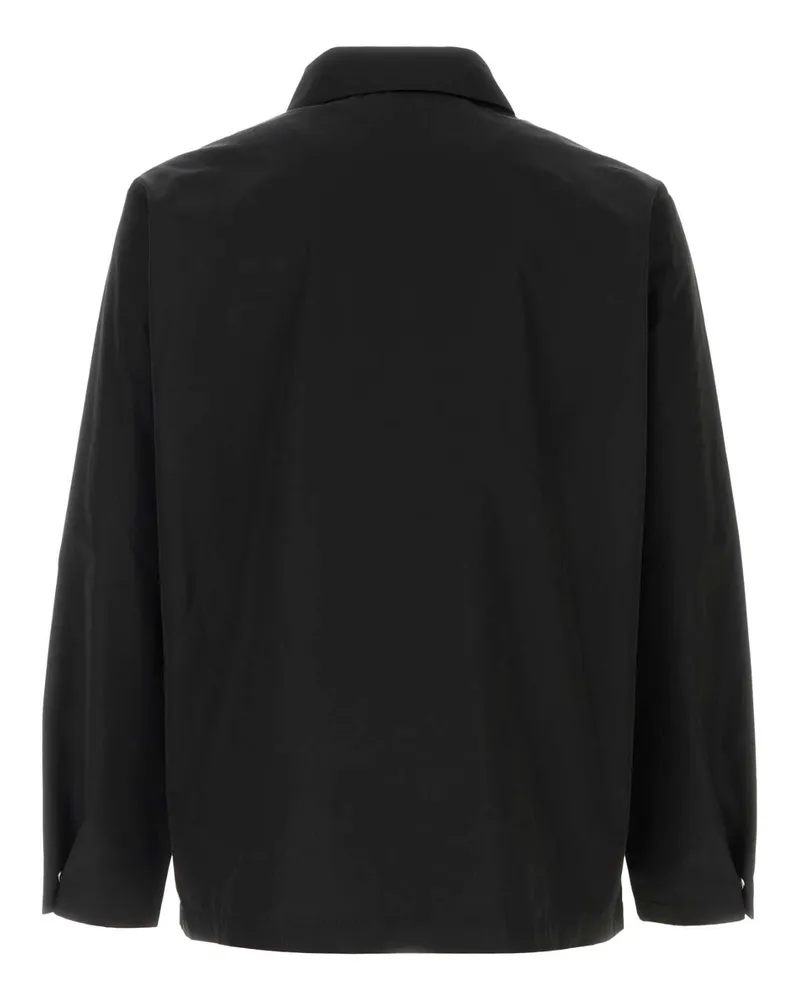 A.P.C. Men's Black Polyester Jacket Noir Giubbini Black