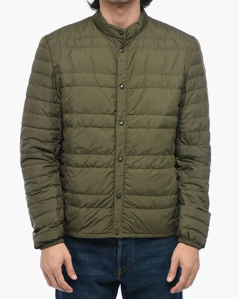 Woolrich Light Quilted Down Down Jacket — Green Green