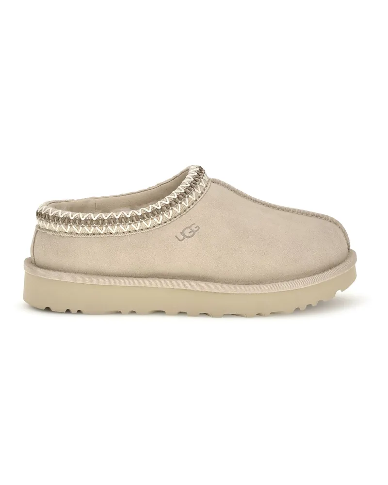 UGG Women's Mules Tasman Ii Moonlight Upper: Mutton Sandal Beige