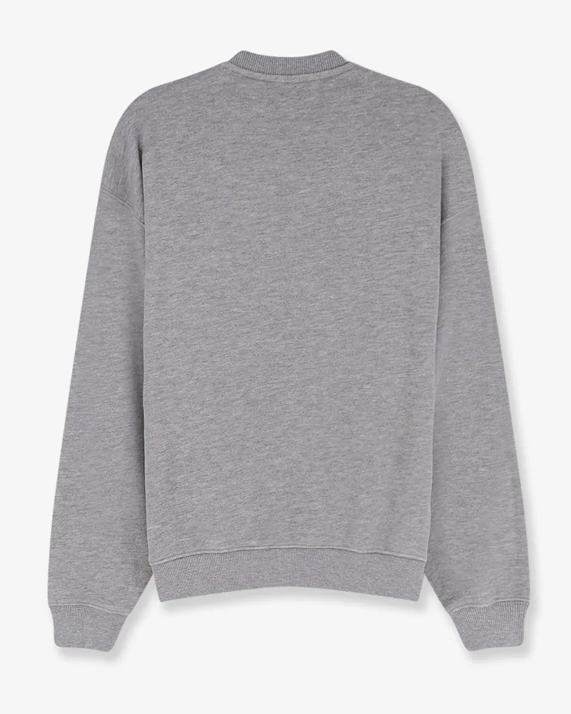 AUTRY Men's Cotton Blend Sweatshirt Grey Sweatshirts Sweater Gray