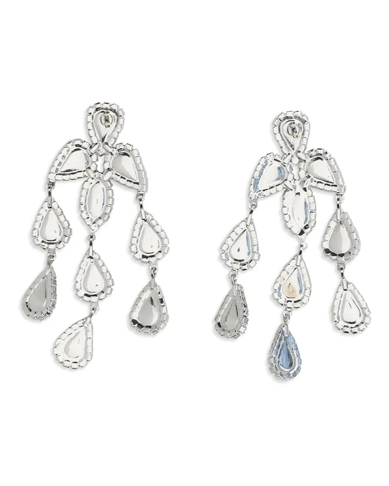 Magda Butrym Women's Drop Earrings Rhodium Silver Metal Silver