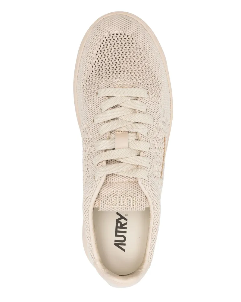 AUTRY Women's Easeknit Medalist Sneakers Ss26 W Cream