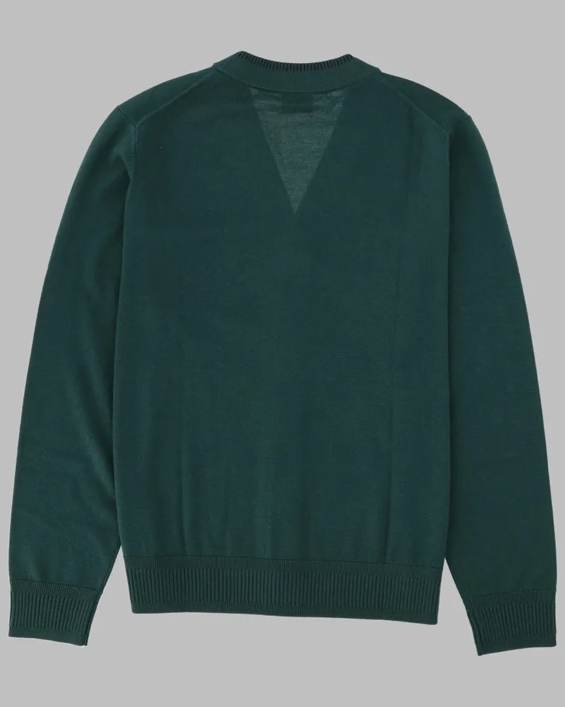 Paul Smith Merino Wool Cardigan — Green Green