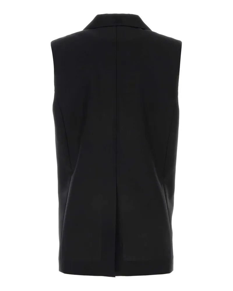 Fendi Black Exterior: Mohair Wool Giacche E Gilet Jacket Black