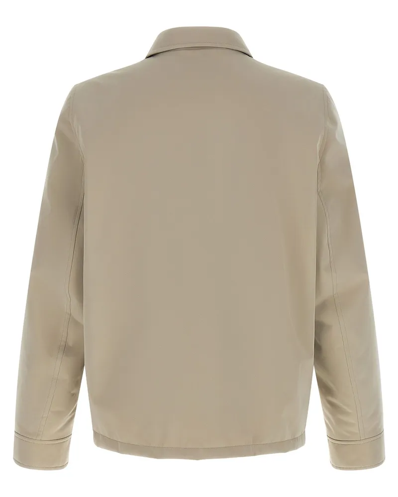Brunello Cucinelli Technical Nylon Jacket — Beige Beige