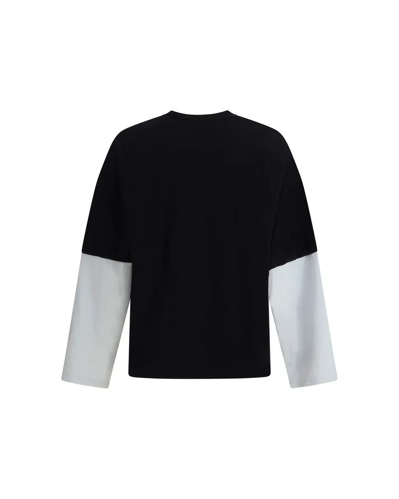 GCDS Men's Black Cotton Sportswear Clothing Black