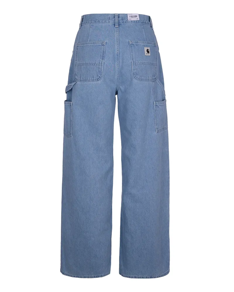Carhartt WIP Women's Jeans W Jens Blue Cotton (marshfield Denim Blue