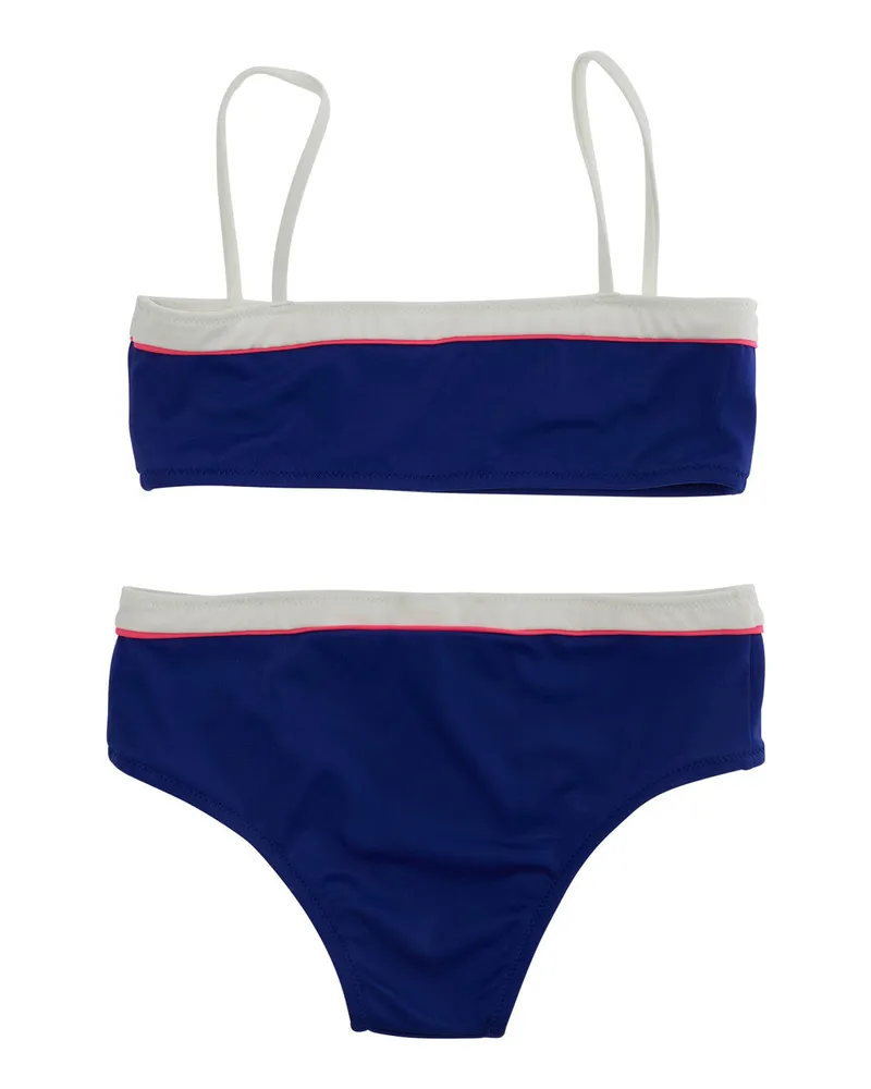 Marni Girls' One-Piece Swimsuit Blue Nylon Swimsuits Sea Clothing Blue