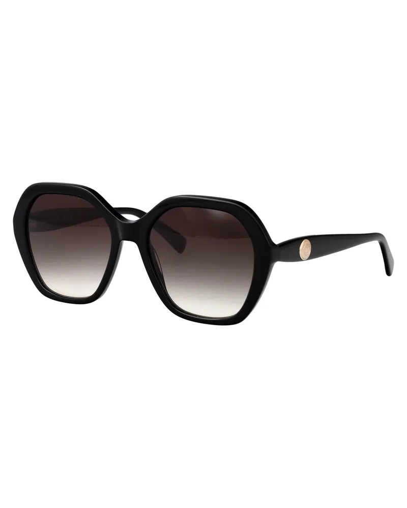 Longchamp Women's Sunglasses Black Acetate Black