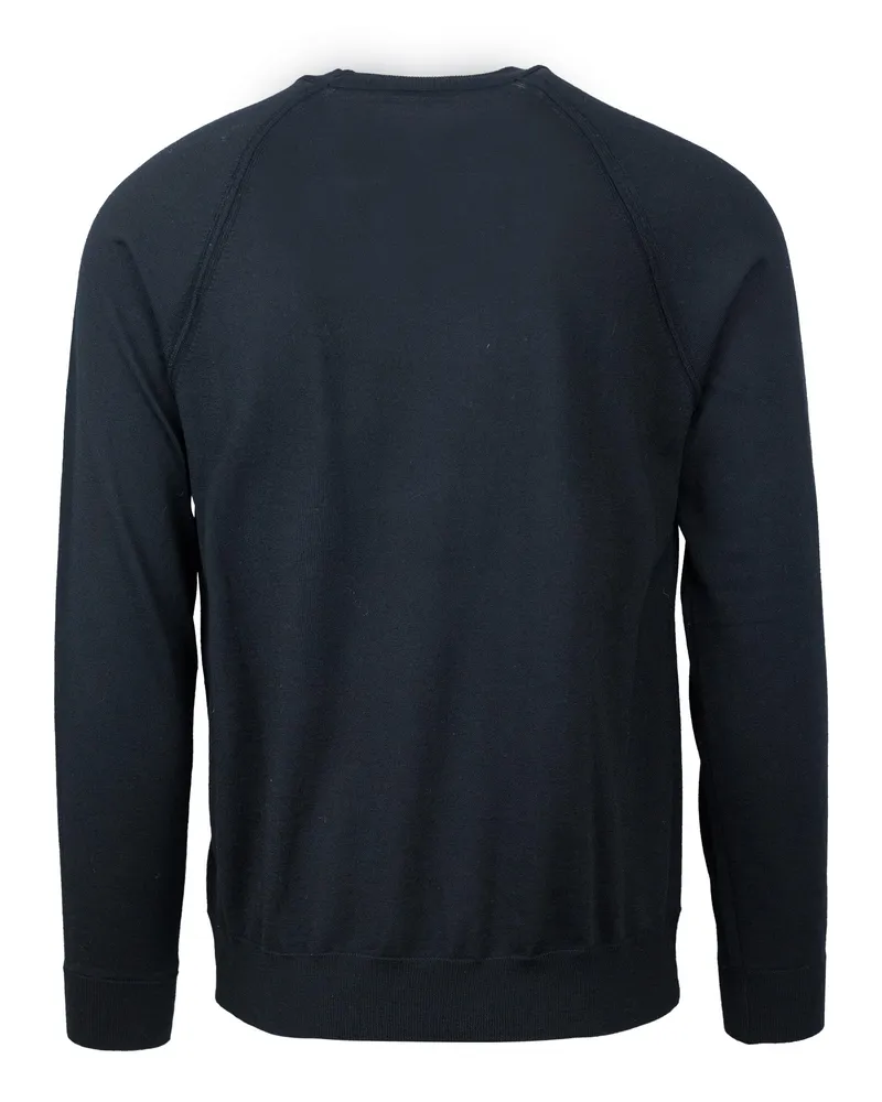 Paolo Pecora Milano Virgin Wool Blend Sweater — Black Black