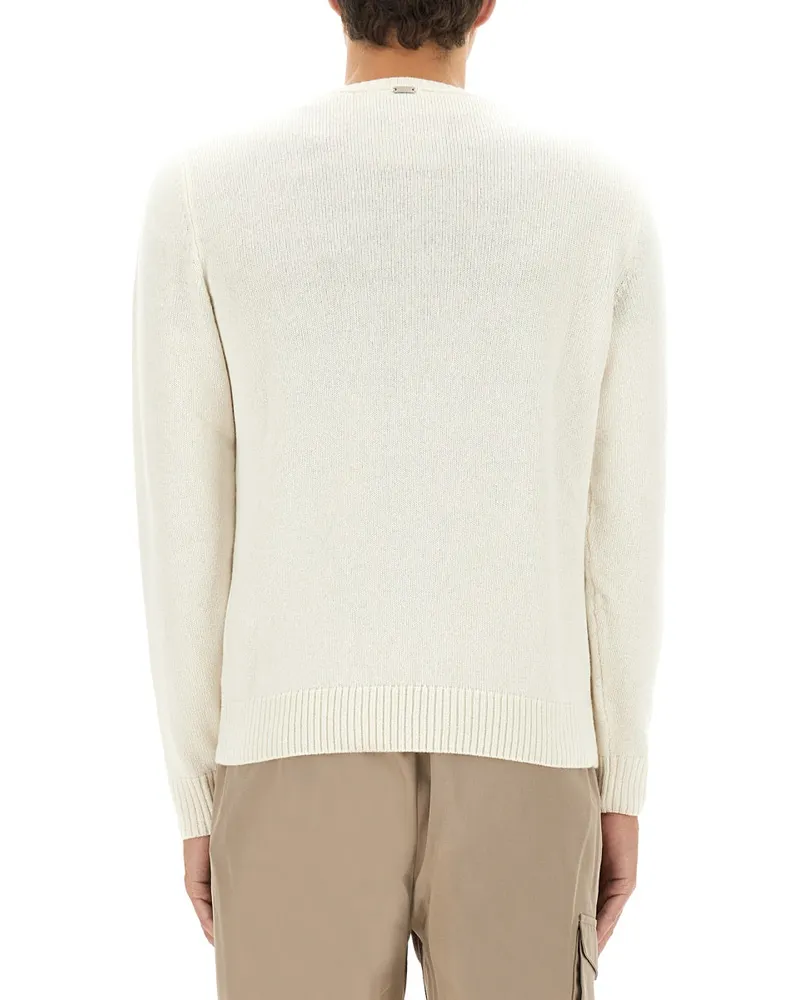 Herno Cashmere Sweater — White White