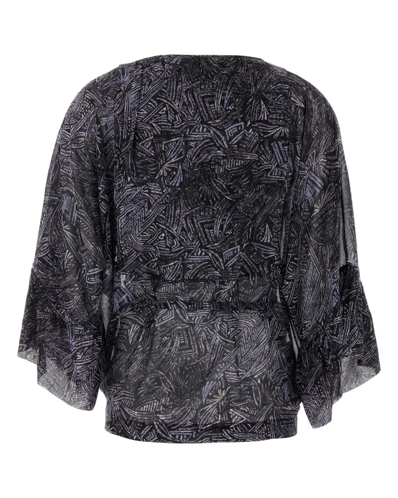Isabel Marant Ht0864fad2j05i 30fn Fadednight Exterior: Silk Maglie Sweater Black