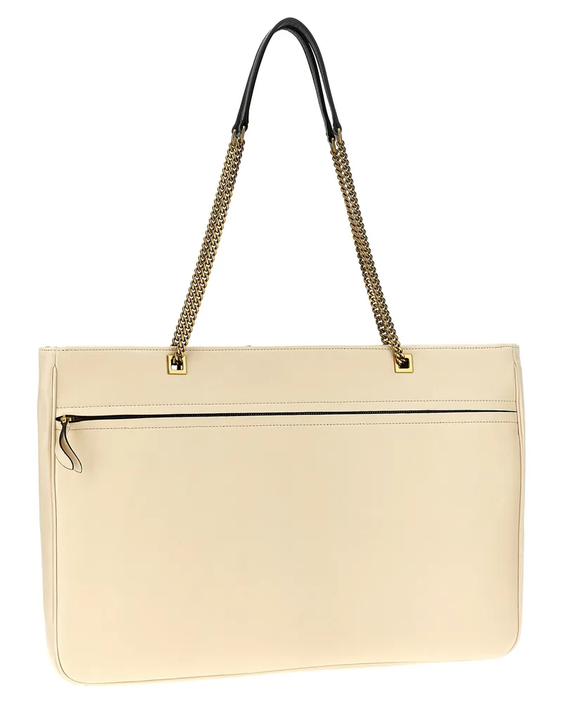 Valentino Garavani Women's Shoulder Bag White Lamb Leather White