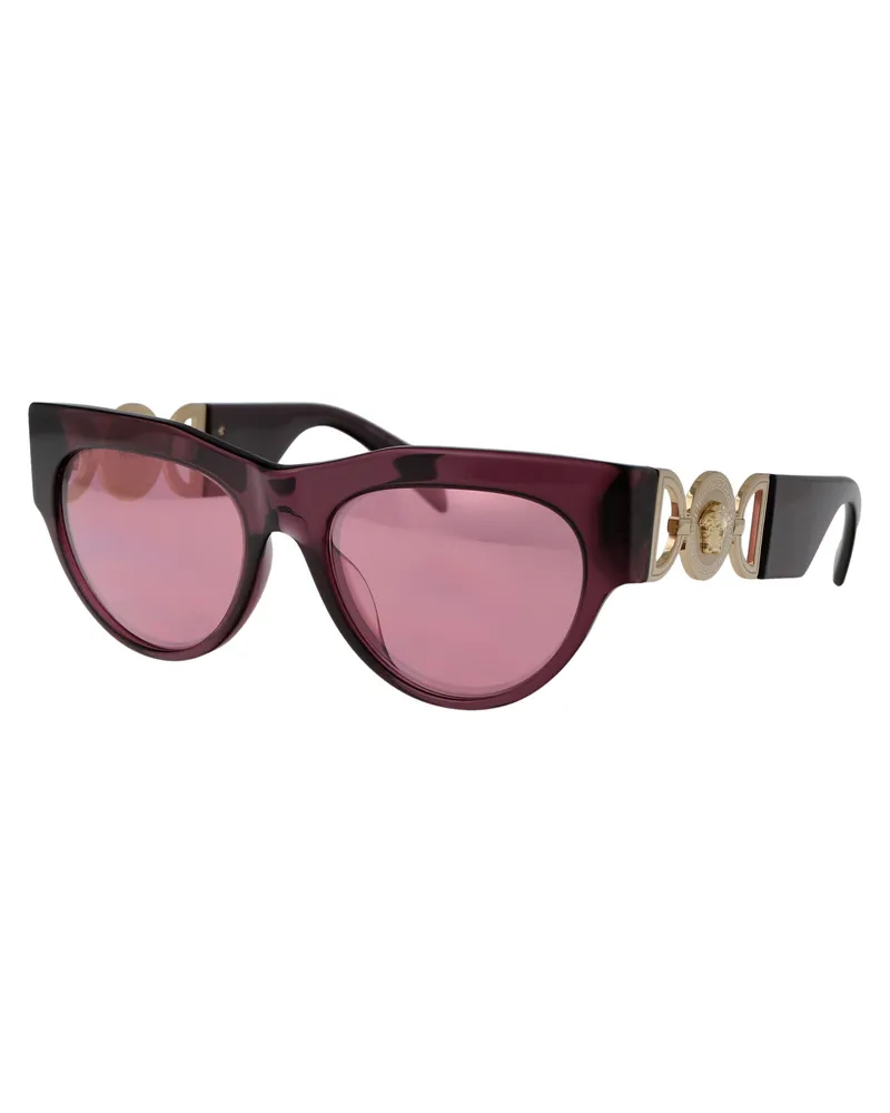 Versace Women's Sunglasses 0ve4440u Transparent Marc Acetate Purple