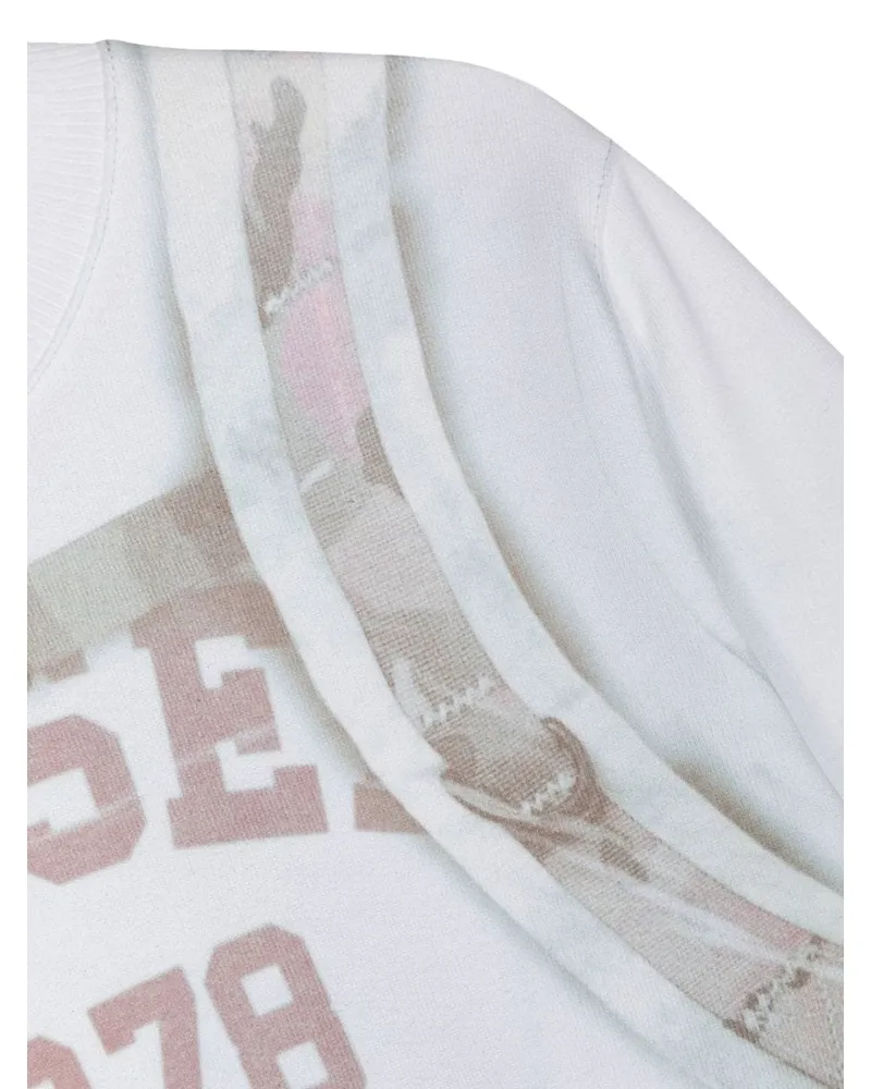Diesel Saffy Over Sweatshirt — White White