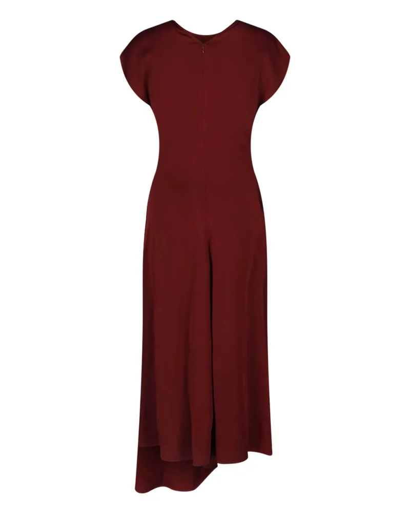 Victoria Beckham Women's Dresses Red Acetate Burgundy