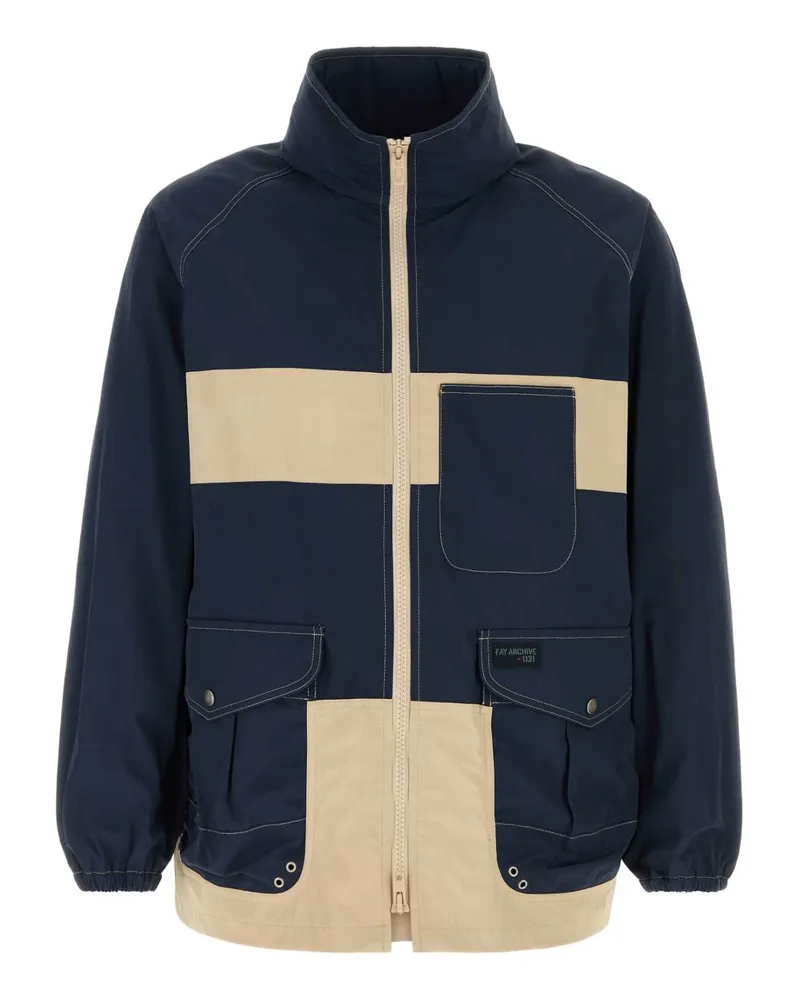 Fay Capo Corto Jacket — Navy Navy