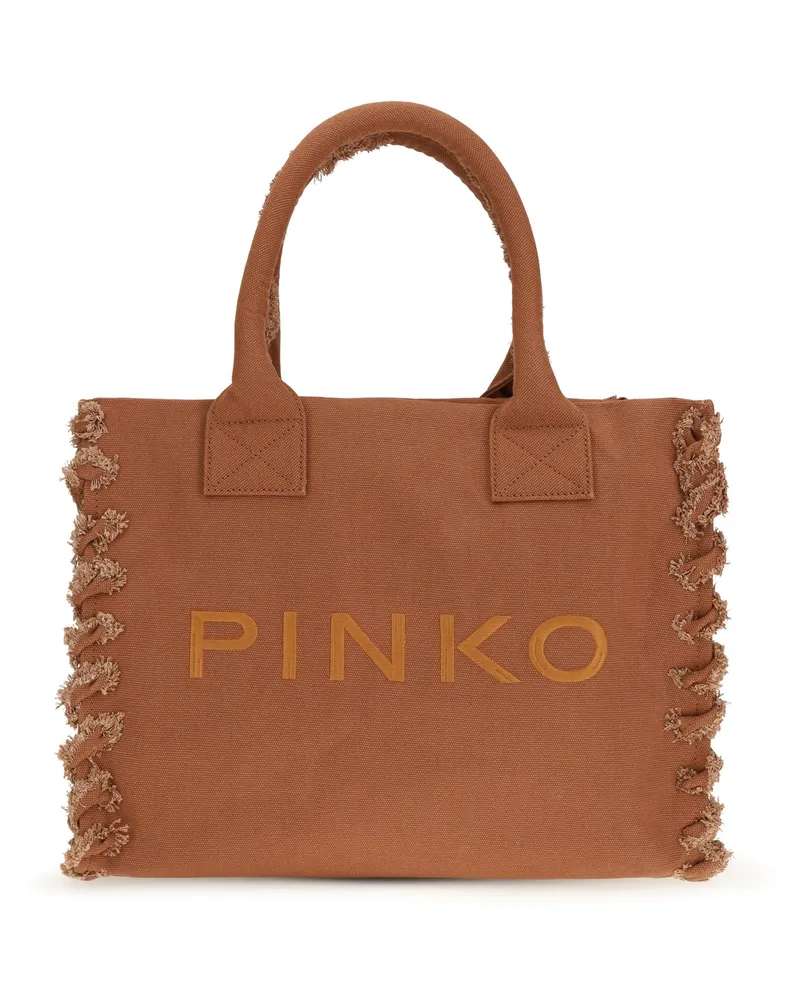Pinko Tote Bag — Beige Beige