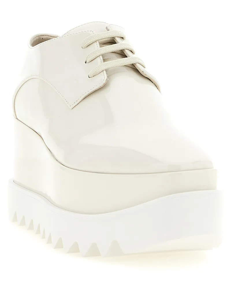 Stella McCartney Elyse Platform Flat — Cream Cream