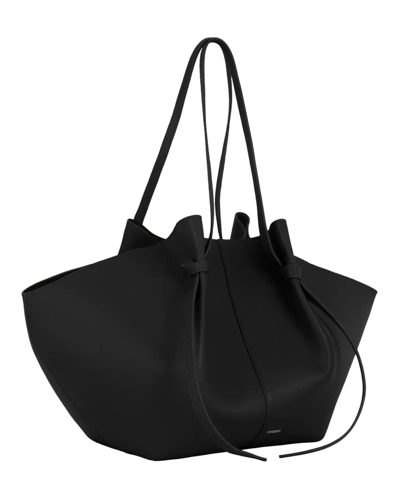 YUZEFI Mochi Shoulder Bag — Black Black