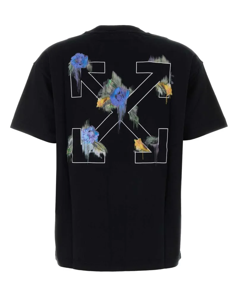 OFF-WHITE Women's Arrow T-Shirt Black Cotton Black