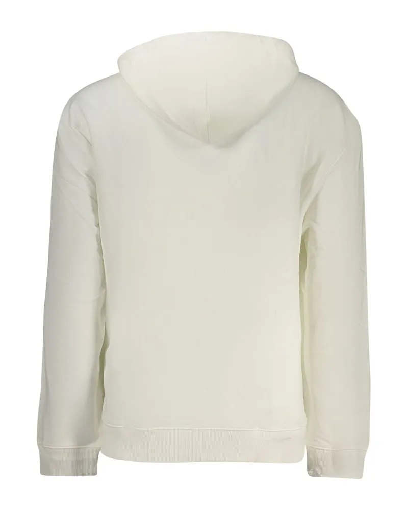 Calvin Klein Cotton Logo Hoodie — White White