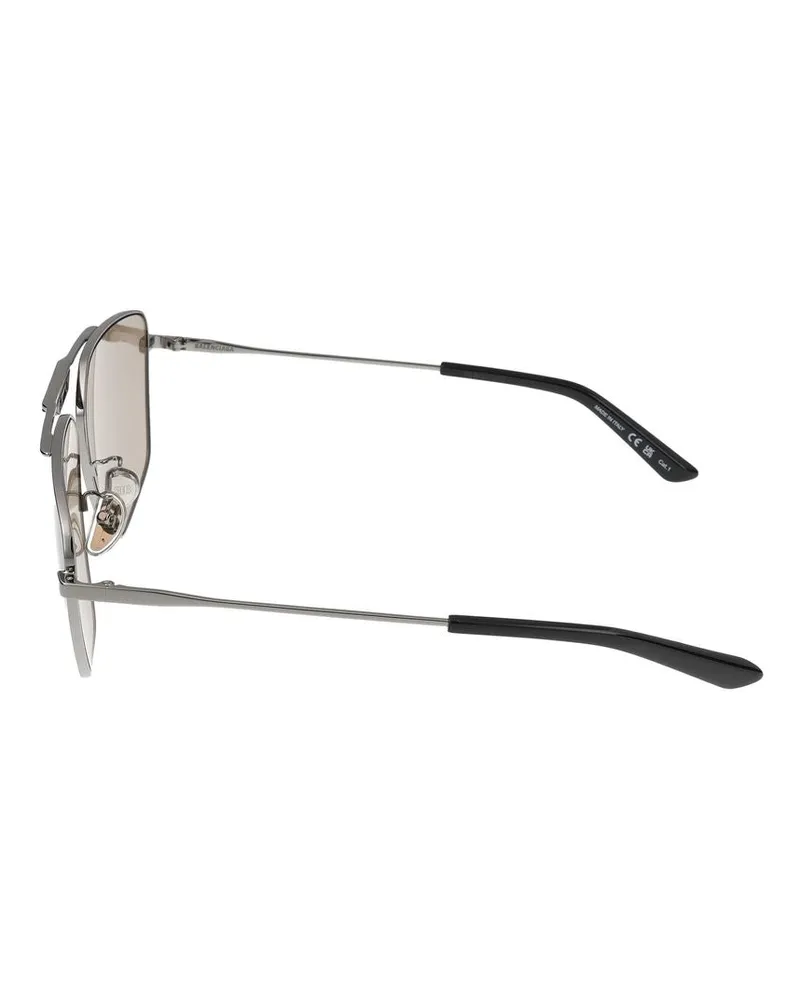 Balenciaga Men's Sunglasses Bb0246sa 006 Ruthenium B 15-145 Metal Ruthenium